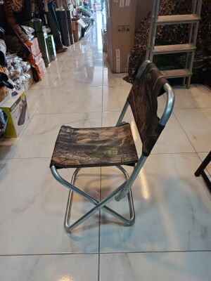 Batmaz ayak sırtlıklı orman desen tabure - 2