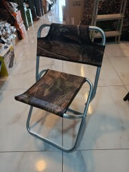 Batmaz ayak sırtlıklı orman desen tabure - 3