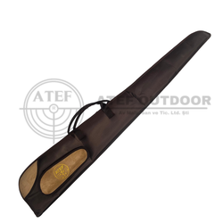 Atef TK-008 Kahverengi Lüks Cepli 71 Cm Namlu Tüfek Kılıfı - Atef