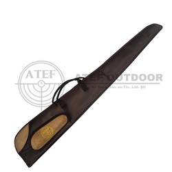 Atef - Atef TK-008 Kahverengi Lüks Cepli 71 Cm Namlu Tüfek Kılıfı