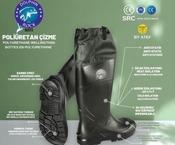 Kaymaz Taban Poliüretan Avcı Çizme -20 - Dolphin Rock