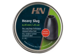 HEAVY SLUG 6,35 MM .25 CAL - H&N
