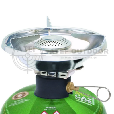 Orcamp K-193-230 Siboplu Rüzgarlıklı Kamp Ocak 230 Gram Tüplü Set - 1