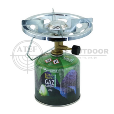 Orcamp K-500+450 Gram Tüplü Kamp ocak Seti - 1