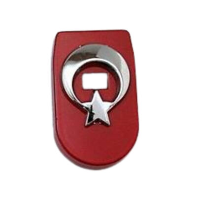 ŞARJÖR ALTI METAL KAPAK KIRMIZI - 1