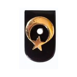 ŞARJÖR ALTI METAL KAPAK SİYAH-GOLD - ATEF