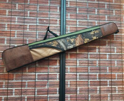 Yedek namlulu cepli tüfek kılıfı orman desen 71 cm - 1